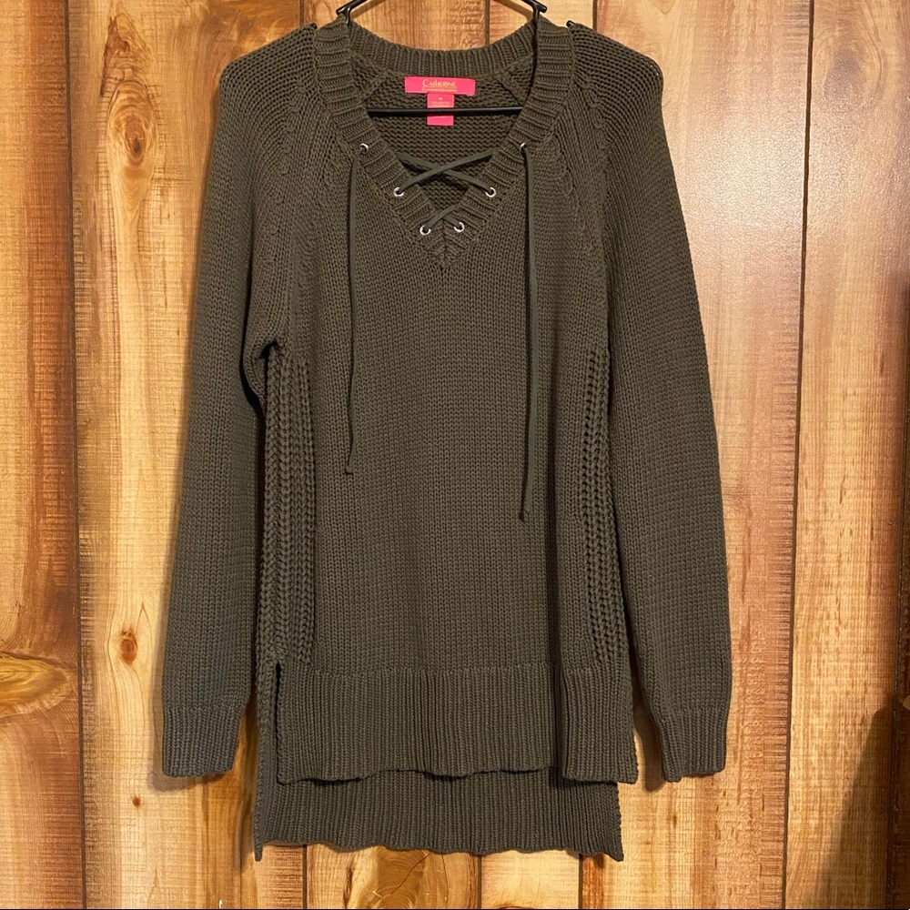 Olive Green Sweater